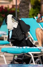 LAURYN GOODMAN in Bikini at a Pool in Dubai 11/26/2020