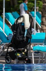 LAURYN GOODMAN in Bikini at a Pool in Dubai 11/26/2020