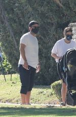 LEA MICHELE and Zandy Reich Out in Santa Monica 11/02/2020