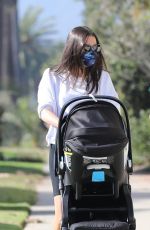 LEA MICHELE and Zandy Reich Out in Santa Monica 11/02/2020