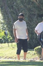 LEA MICHELE and Zandy Reich Out in Santa Monica 11/02/2020