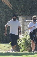 LEA MICHELE and Zandy Reich Out in Santa Monica 11/02/2020