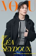 LEA SEYDOUX for Vogue Paris, December 2020/January 2021