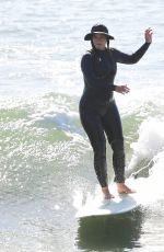 LEIGHTON MEESTER and Adam Brody at Surfing Session in New York 11/09/2020