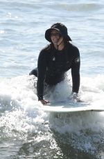 LEIGHTON MEESTER and Adam Brody at Surfing Session in New York 11/09/2020