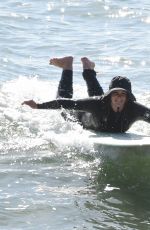 LEIGHTON MEESTER and Adam Brody at Surfing Session in New York 11/09/2020