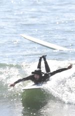 LEIGHTON MEESTER and Adam Brody at Surfing Session in New York 11/09/2020