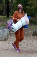 LEIGHTON MEESTER Out at a Park in Los Angeles 11/23/2020