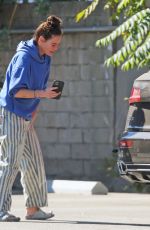 LENA HEADEY Gets into a Fender-bender on Ventura Blvd in Encino 10/29/25020