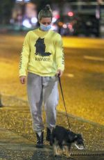 LILI REINHART Out with Her Dog in Vancouver 11/03/2020