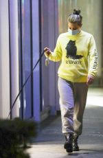 LILI REINHART Out with Her Dog in Vancouver 11/03/2020
