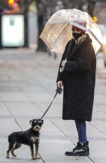 LILI REINHART Out with Her Dog in Vancouver 11/14/2020
