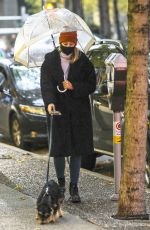 LILI REINHART Out with Her Dog in Vancouver 11/14/2020