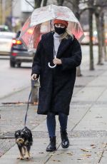 LILI REINHART Out with Her Dog in Vancouver 11/14/2020