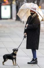 LILI REINHART Out with Her Dog in Vancouver 11/14/2020