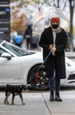 LILI REINHART Out with Her Dog in Vancouver 11/14/2020