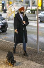 LILI REINHART Out with Her Dog in Vancouver 11/14/2020