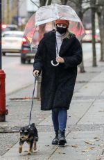 LILI REINHART Out with Her Dog in Vancouver 11/14/2020