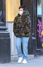 LILY ALLEN Leaves a Bakery Shop in New York 11/02/2020
