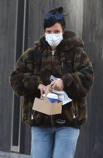 LILY ALLEN Leaves a Bakery Shop in New York 11/02/2020