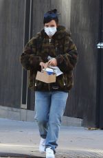 LILY ALLEN Leaves a Bakery Shop in New York 11/02/2020