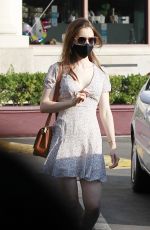 LILY COLLINS and Charlie McDowell Out in Los Angeles 10/16/2020