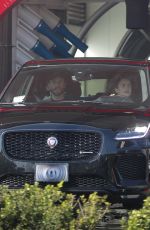 LILY COLLINS and Charlie McDowell Out in Los Angeles 10/16/2020