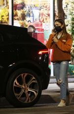 LILY COLLINS at a Pet Supply Store in West Hollywood 11/28/2020