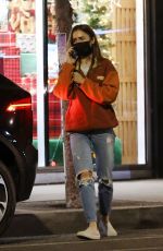 LILY COLLINS at a Pet Supply Store in West Hollywood 11/28/2020