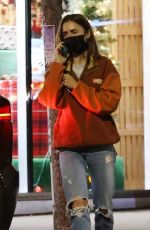 LILY COLLINS at a Pet Supply Store in West Hollywood 11/28/2020