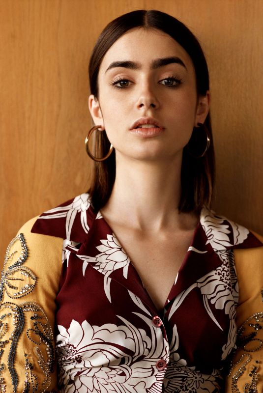 LILY COLLINS for Vogue Magazine, UK November 2020