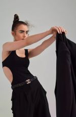 LILY COLLINS in Byrdie Magazine, Fall/Winter 2020