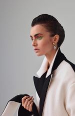 LILY COLLINS in Byrdie Magazine, Fall/Winter 2020