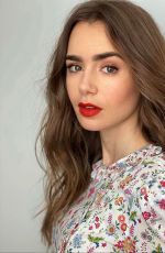 LILY COLLINS - Mank Promos, November 2020