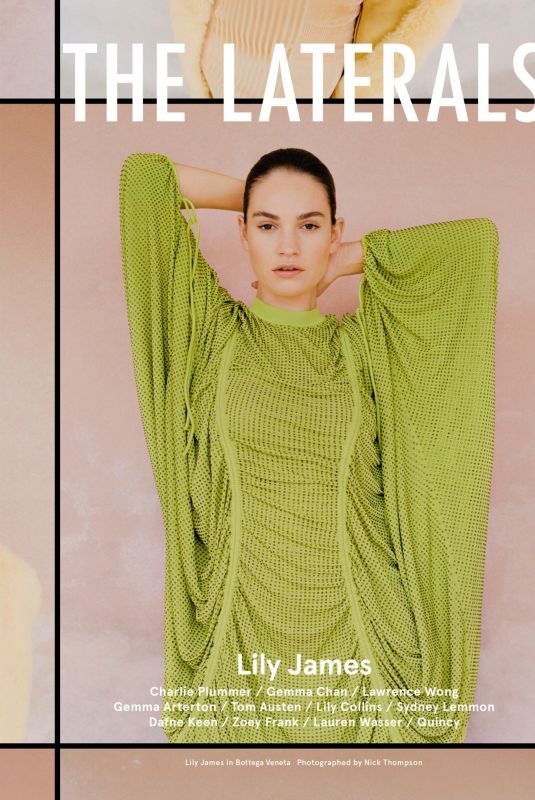 LILY JAMES in The Laterals Magazine, Winter 2020 Issue #05