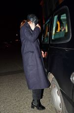 LILY JAMES Night Uut in London 11/04/2020