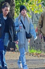 LOTTIE MOSS Out in London 11/08/2020