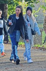 LOTTIE MOSS Out in London 11/08/2020
