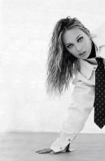 MADDIE ZIEGLER at a Black and White Photoshoot, October 2020