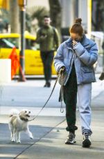 MADELAINE PETSCH and LILY REINHART Out with Their Dogs in Vancouver 11/09/2020