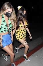 MADISON BEER Arrives at a Halloween Party in West Hollywood 10/31/2020