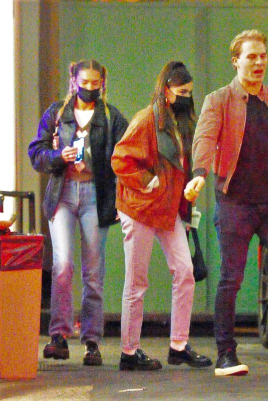 MADISON BEER Out for Dinner with Friends in Beverly Hills 11/12/2020
