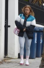 MAISIE SMITH Hading to Strictly Come Dancinh Rehearsal in London 11/18/2020