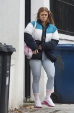 MAISIE SMITH Hading to Strictly Come Dancinh Rehearsal in London 11/18/2020