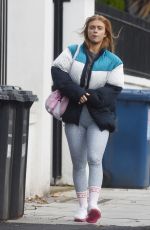 MAISIE SMITH Hading to Strictly Come Dancinh Rehearsal in London 11/18/2020