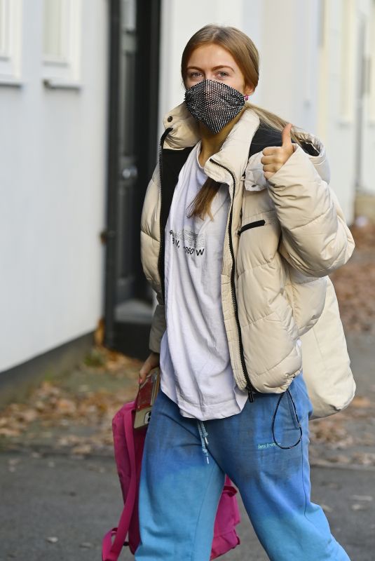 MAISIE SMITH Leaves Strictly Come Dancing Rehearsals in London 11/26/2020