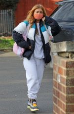 MAISIE SMITH Leaves Strictly Come Dancing Studio in London 11/17/2020