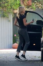MALIN AKERMAN Out Driving in Los Angeles 11/14/2020