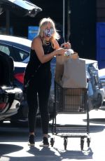 MALIN AKERMAN Out Shopping in Los Feliz 11/17/2020