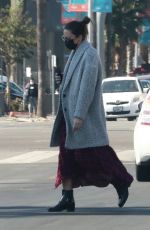 MANDY MOORE Leaves an Acupuncture Clinic in Los Angeles 11/11/2020